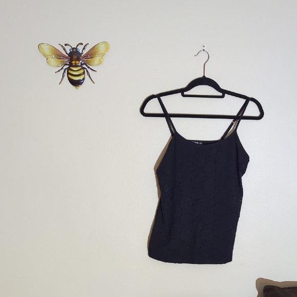 Style & Co. Tops - Style & Co. Black Fitted Sleeveless Camisole